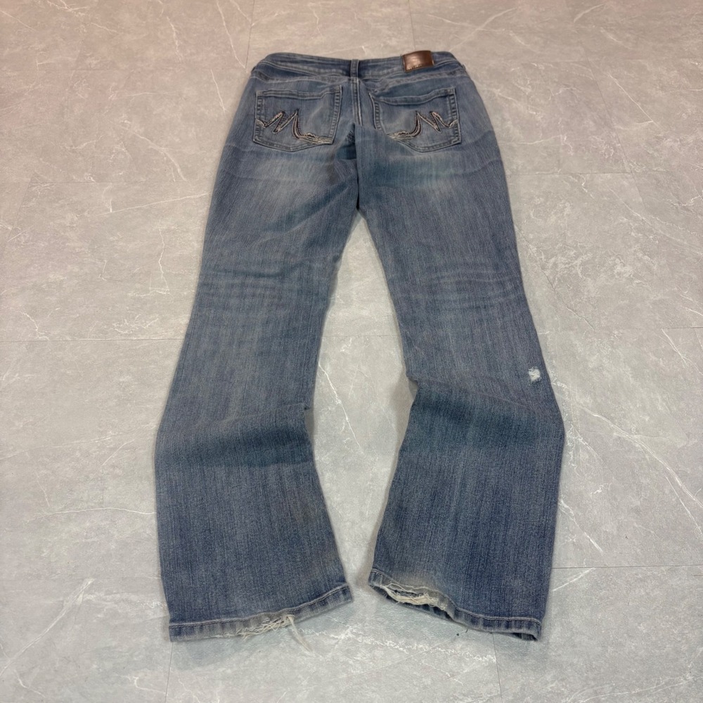 Maurices Womens Medium Wash Bootcut Jeans Size 2 Regular Blue Denim 2538